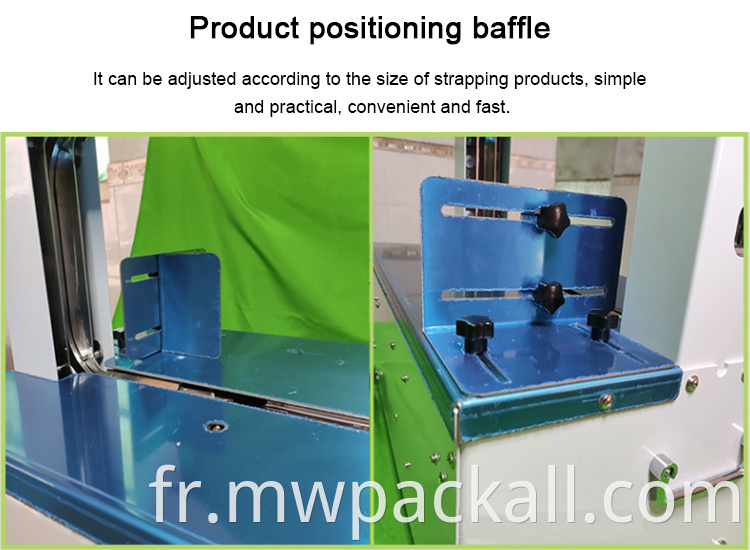Machine de bandes de bord portable automatique / P / PET Électricité Électricité outil de cercueil en plastique